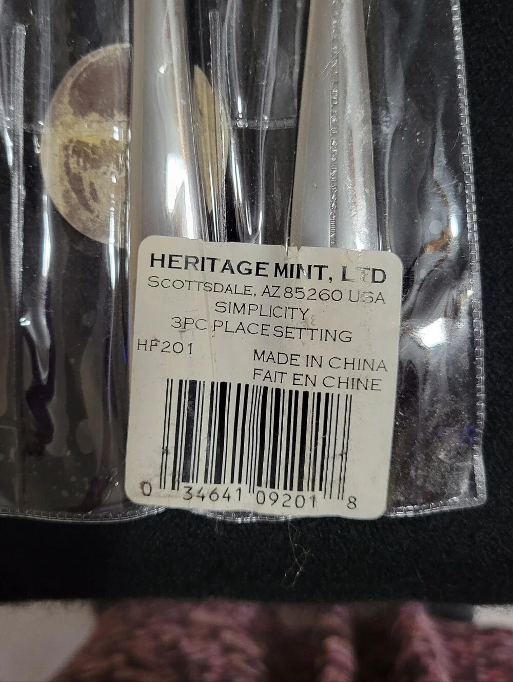 Heritage Mint Ltd Simplicity 18/0 Stainless Steel Flatware NIP 42 Piece Set